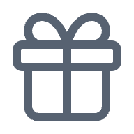 Gift box icon