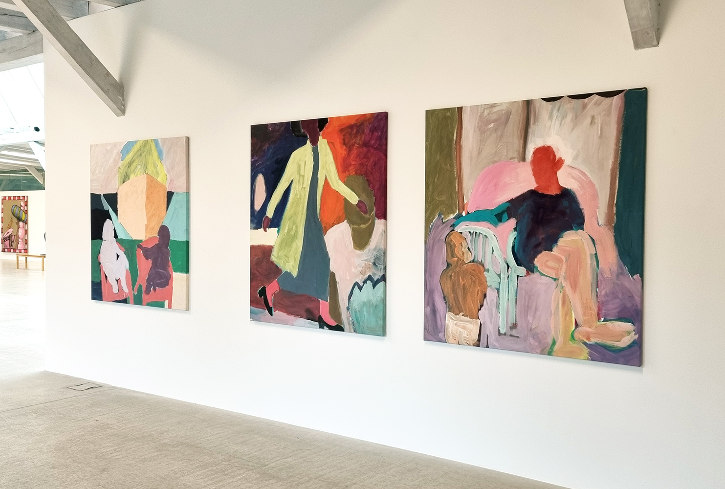 2023, Acryl auf Leinwand, 130 x 145 cm