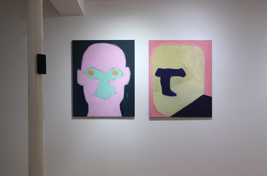 Ausstellungsansicht »FRISCH – Marilin Brun + Amina Giger«, Kabinett Visarte Zürich