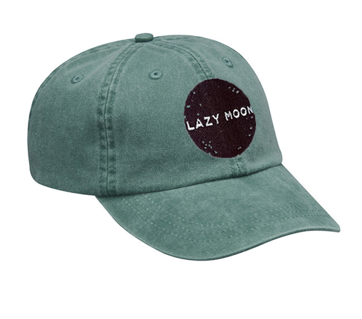 Lazy Moon Logo Hat Green