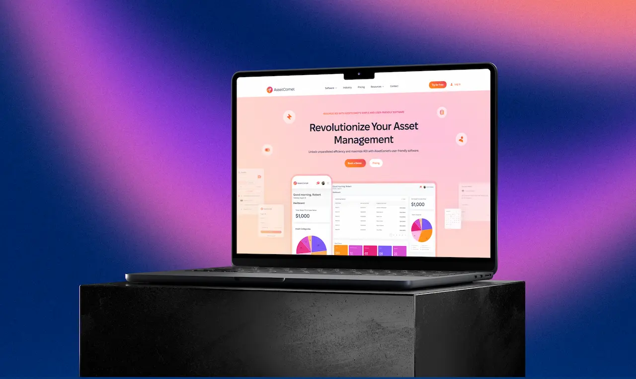 Desktop monitor showing an architecture website mockup. Web design and development in Chicago by Brand Vision Marketing.