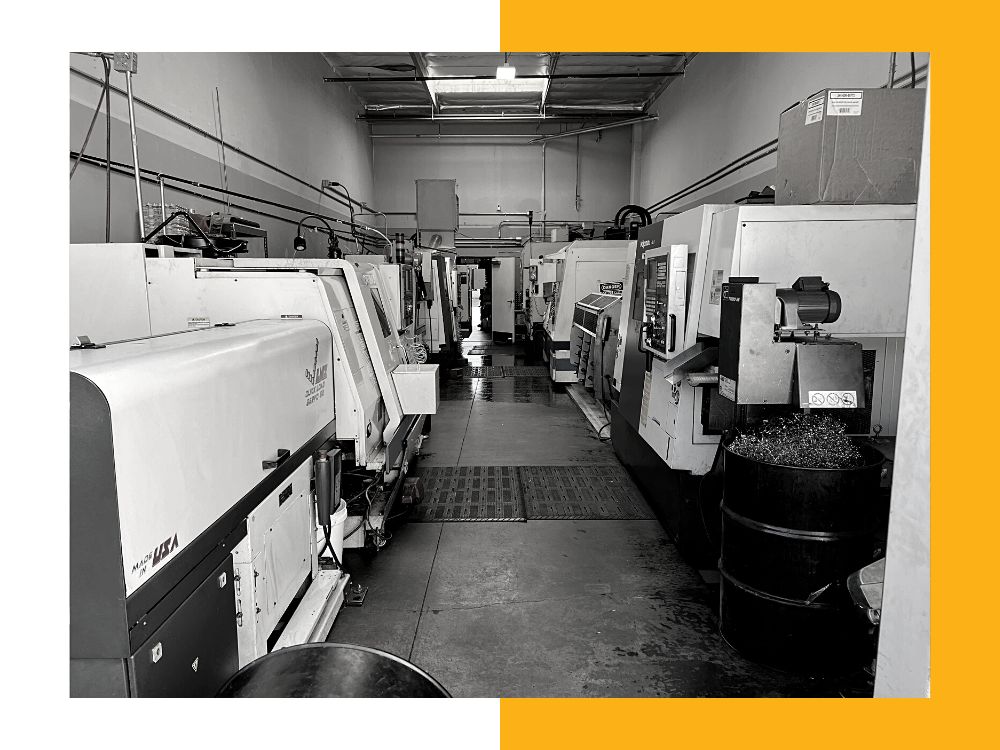 V CNC Machining warehouse