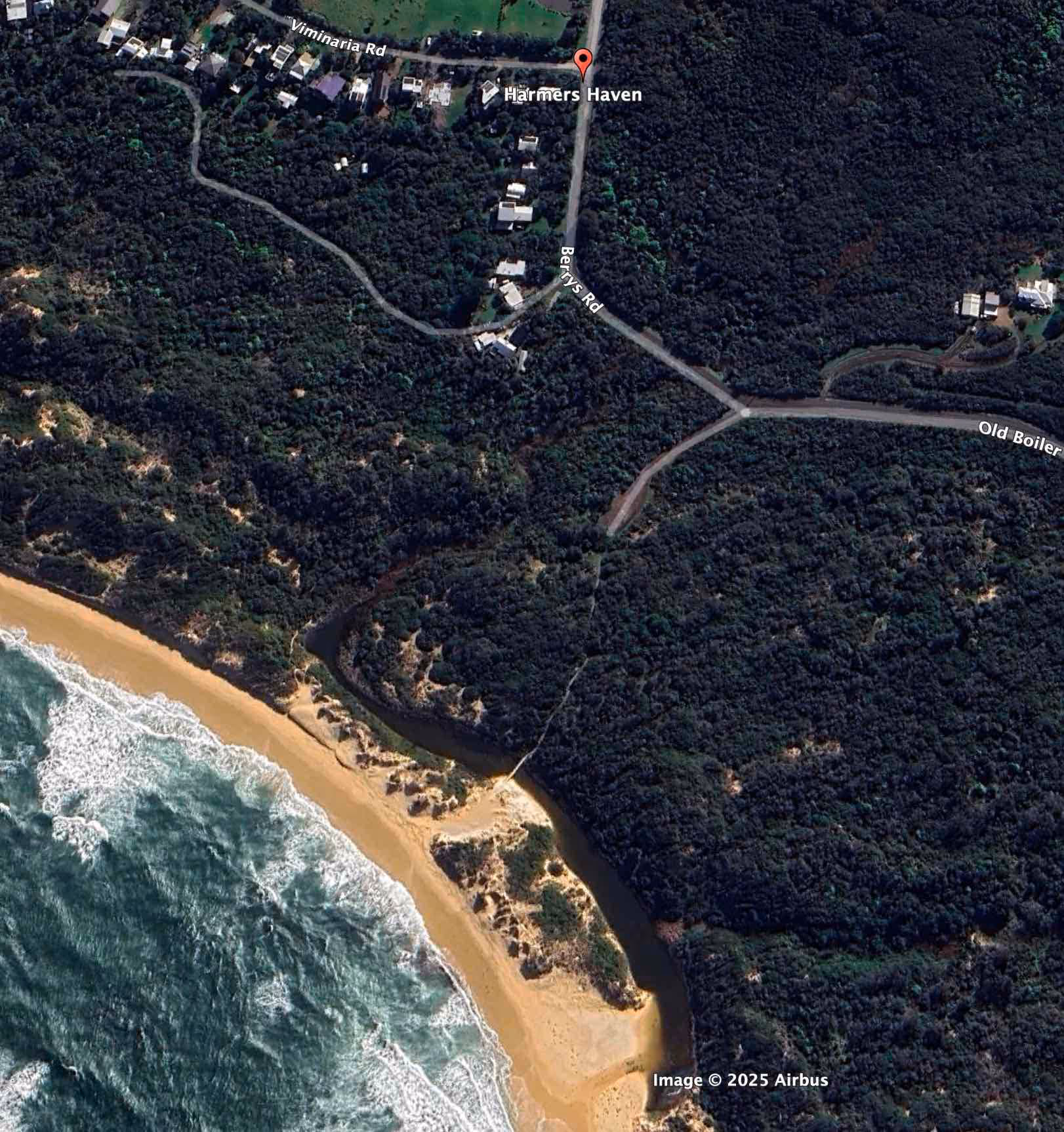 Aerial View of Cape Paterson