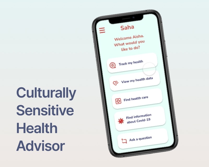 Saha - Culturally Sensitive Health Advisor - Picture of App
