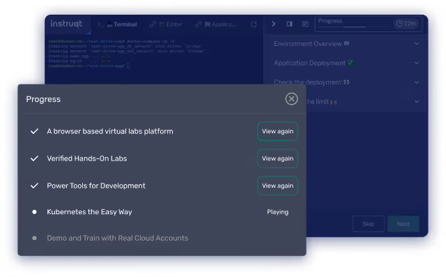 Delighted buyers learning a new product