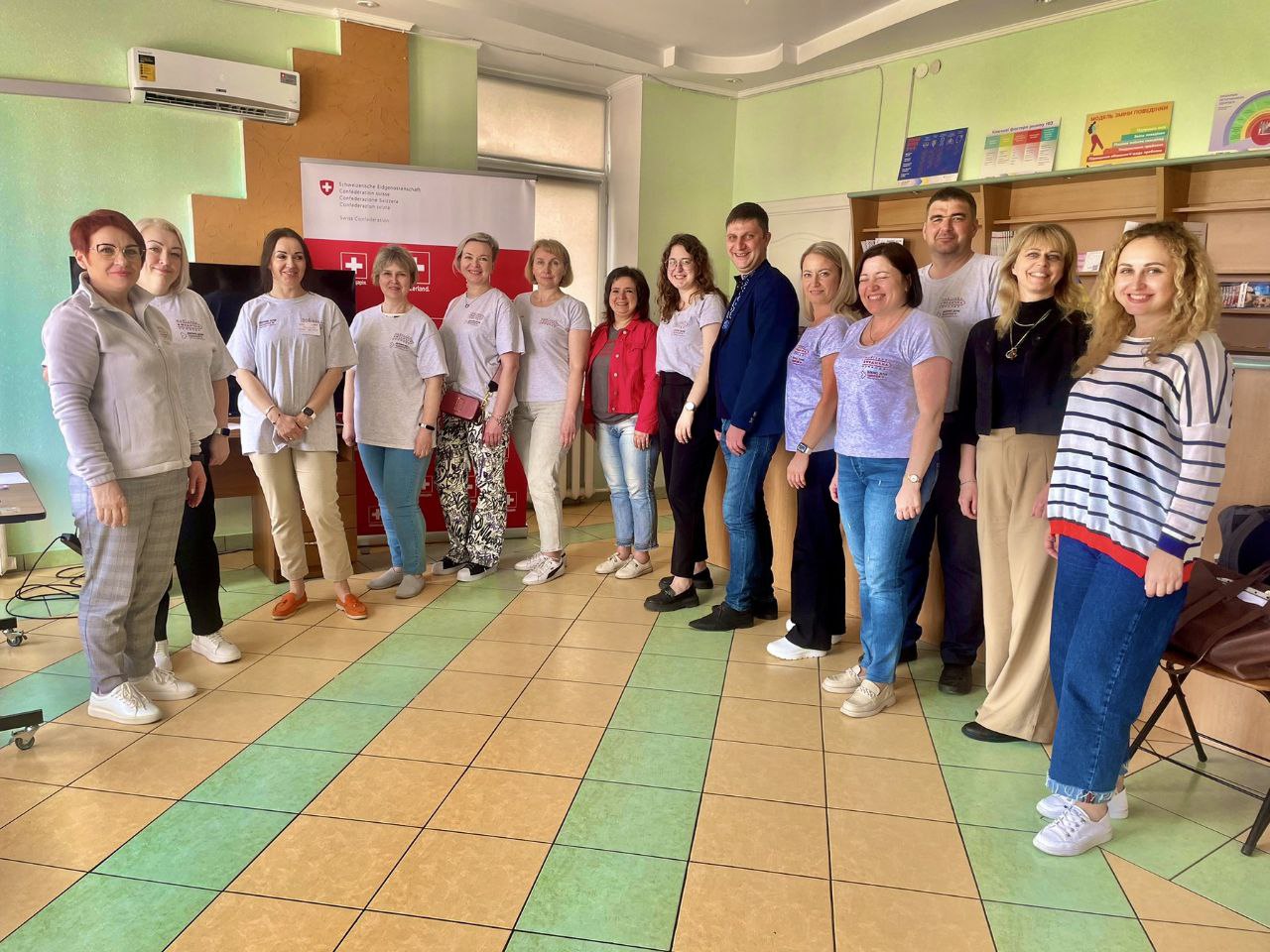 Mobile medical teams «Act for Health» during training.