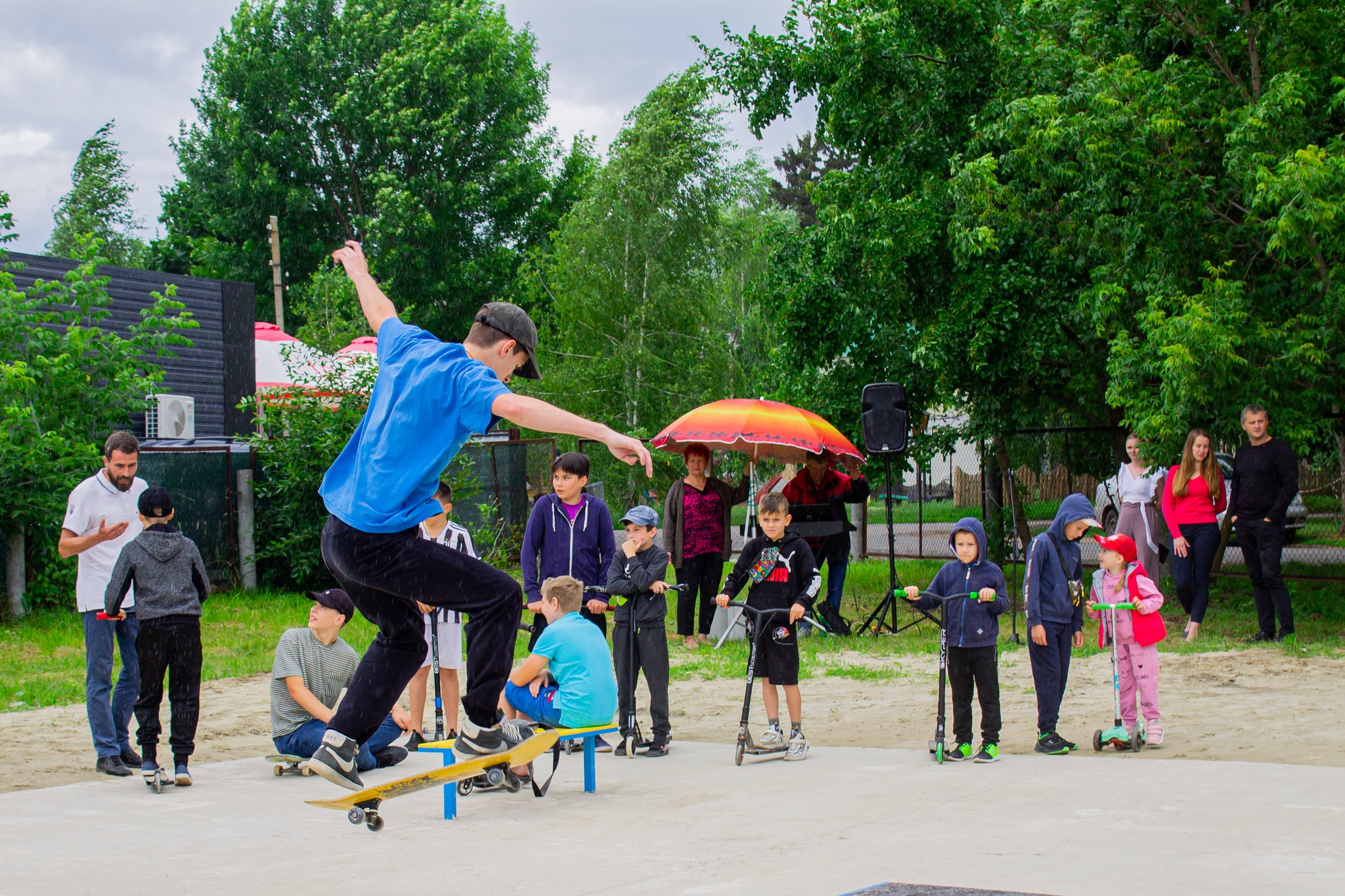 The long-awaited skate park in the Dykanka community in Poltava oblast
