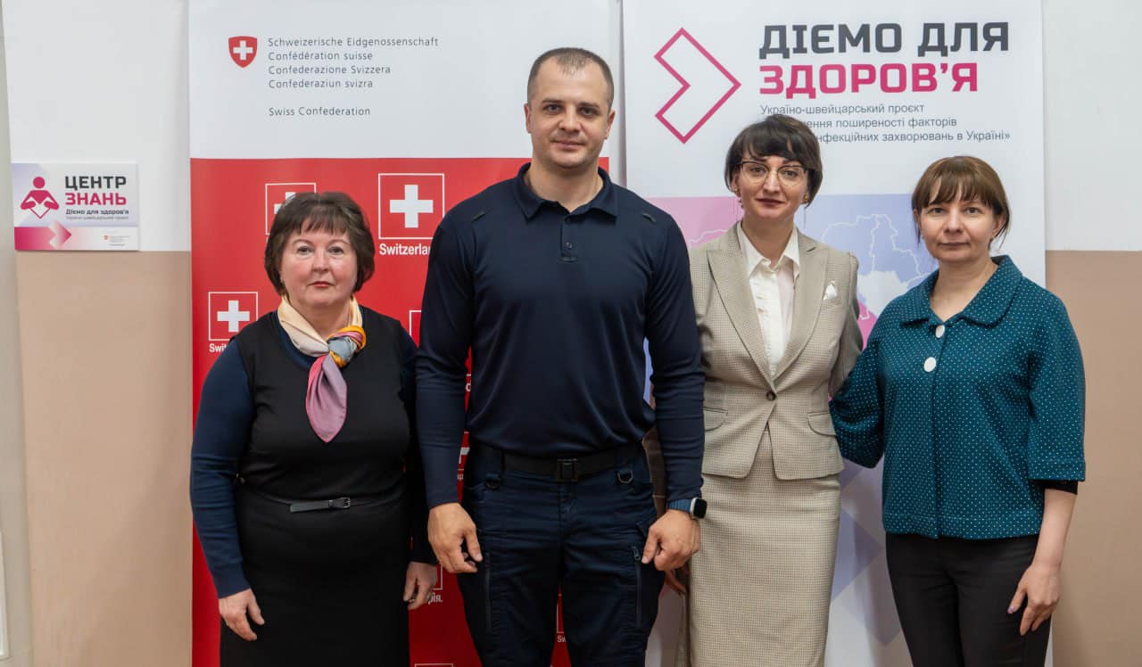Opening of the Knowledge Center for Noncommunicable Diseases in Kherson