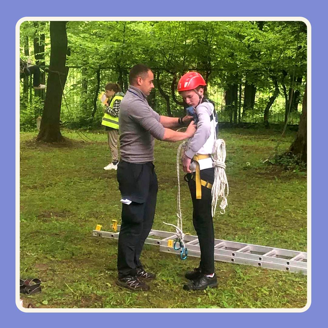 With the support of the project, the Strilky community in Lviv oblast purchased the necessary equipment for a sports tourism club