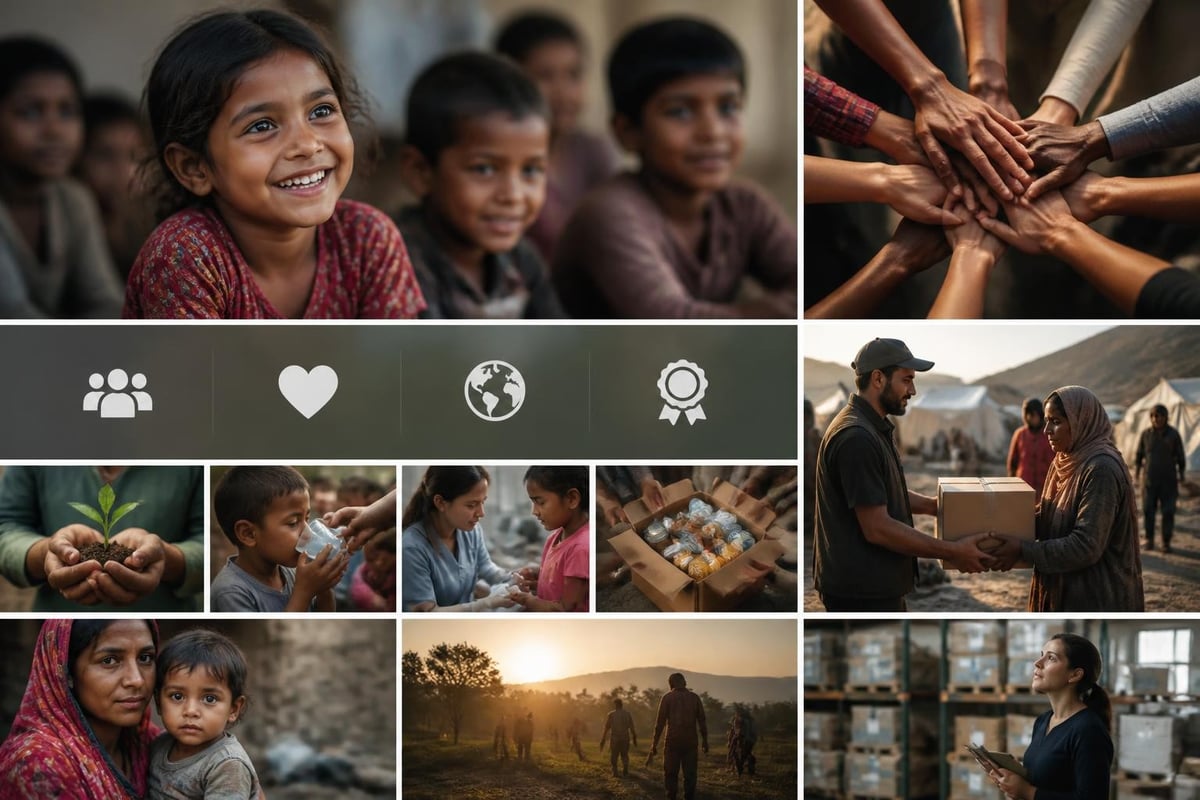 Content hierarchy for NGO pages