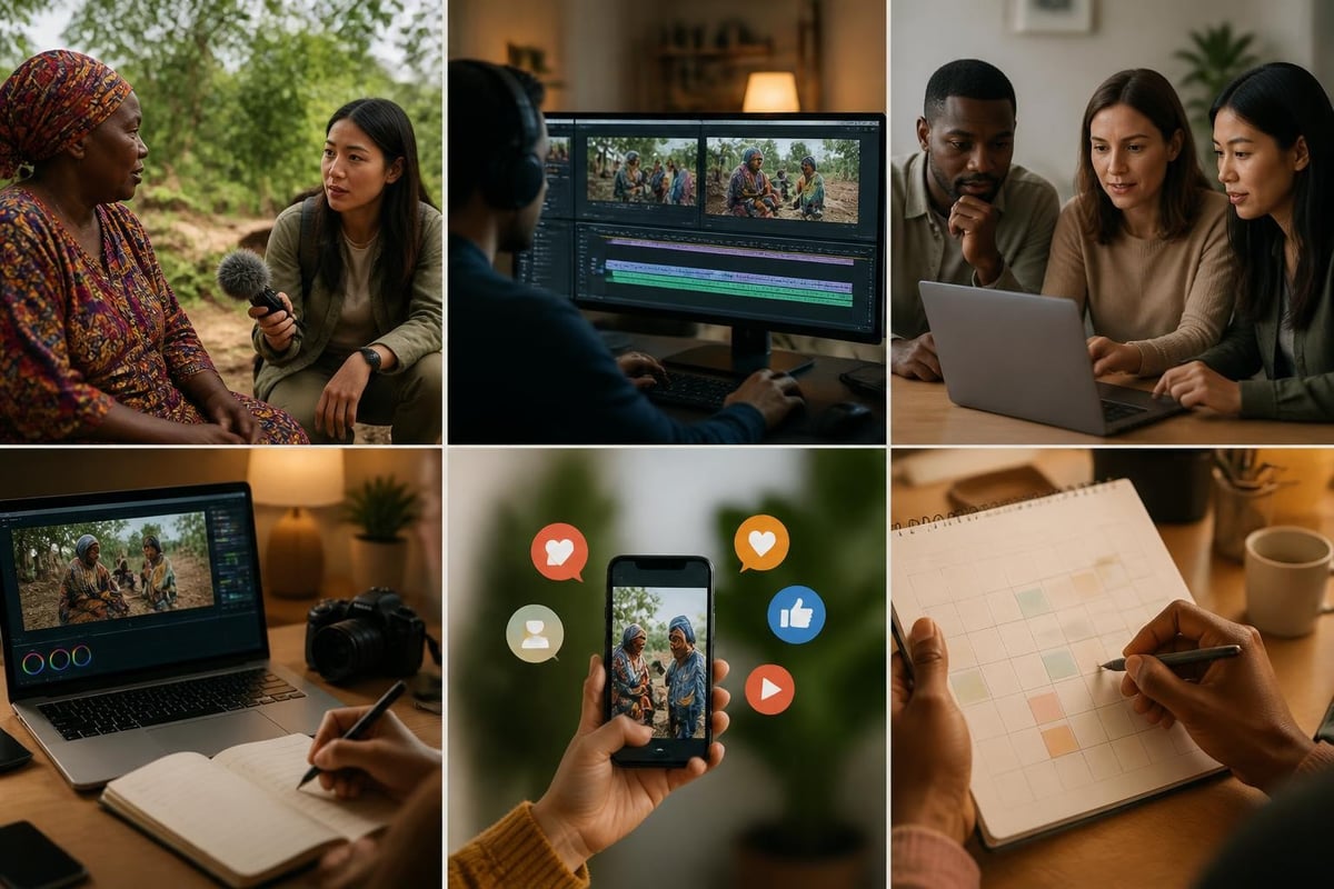 Content production workflow