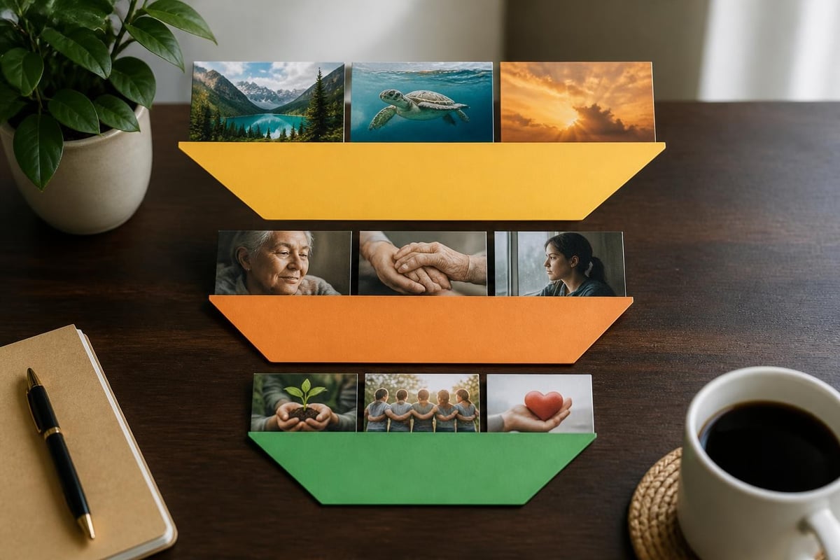 Content funnel structure
