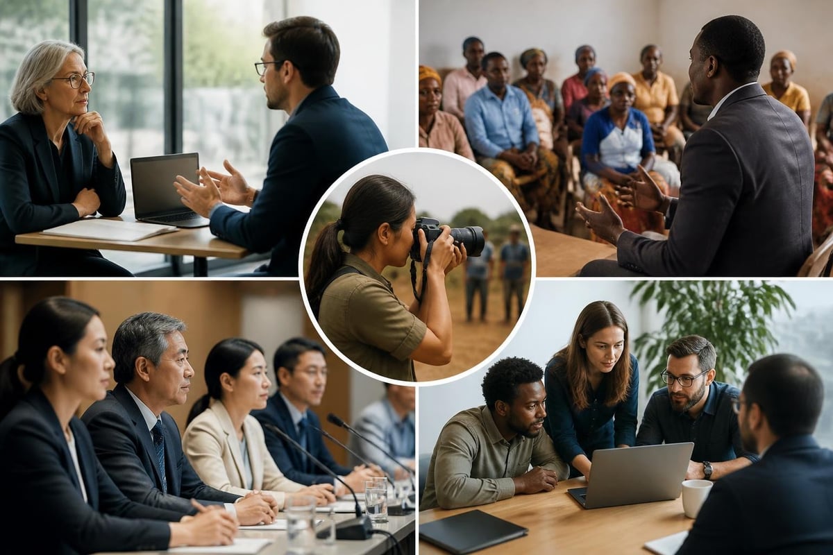 Multi-audience content strategy for NGOs
