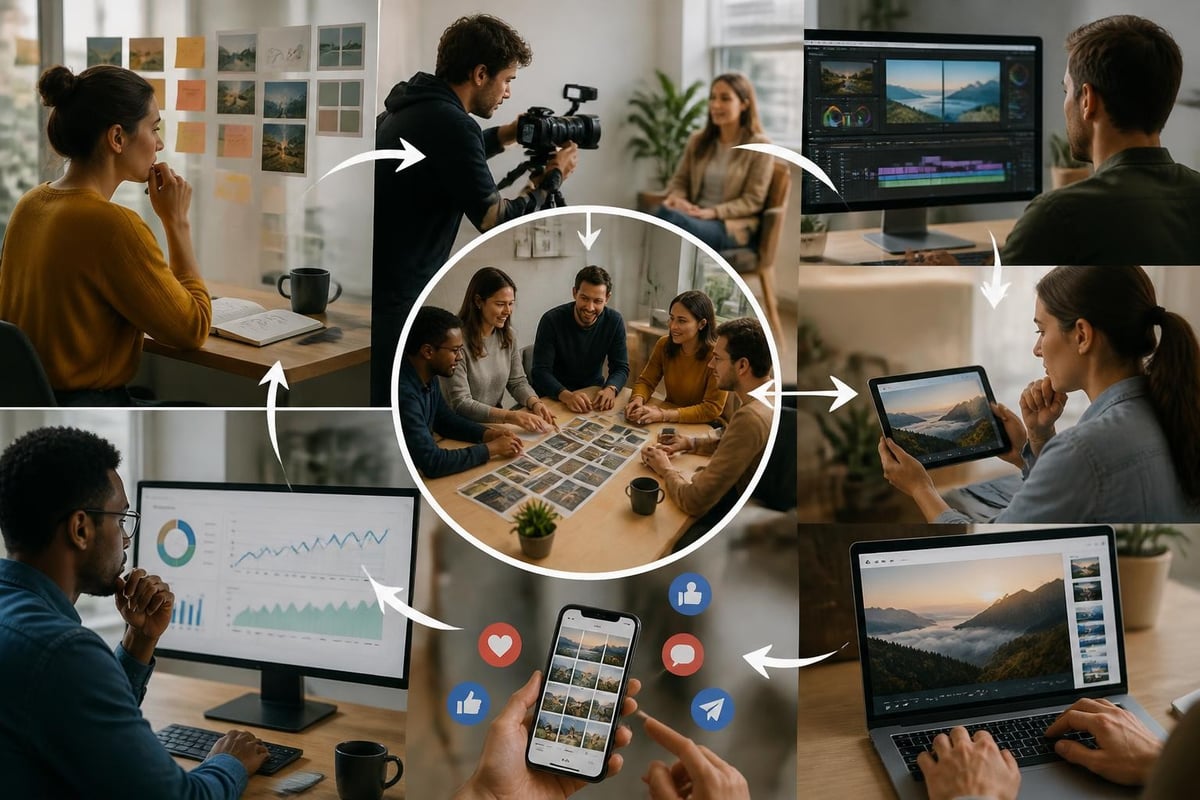 Content production workflow