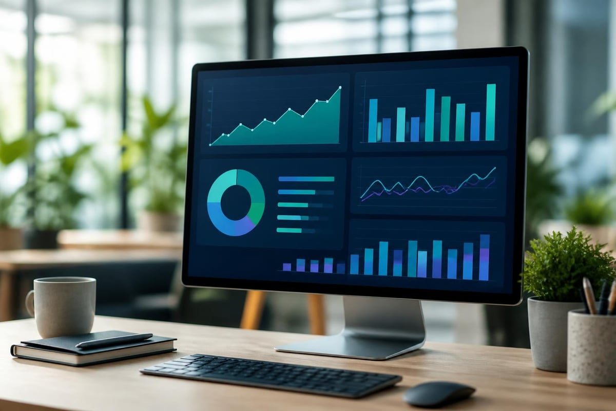 Social media performance dashboard