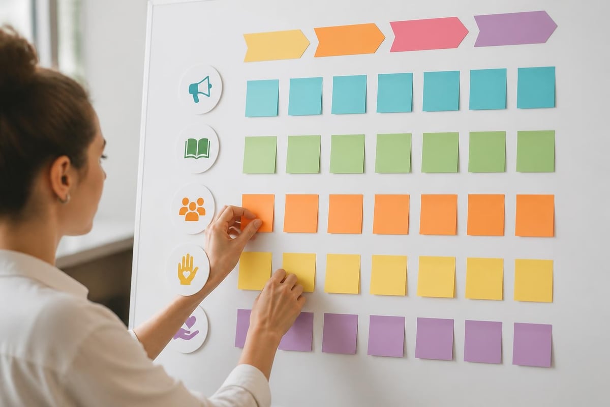 Social media content planning framework