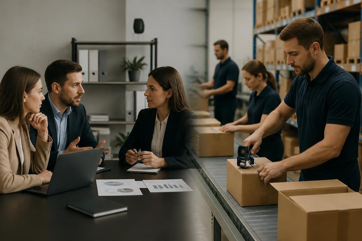 White label service workflow