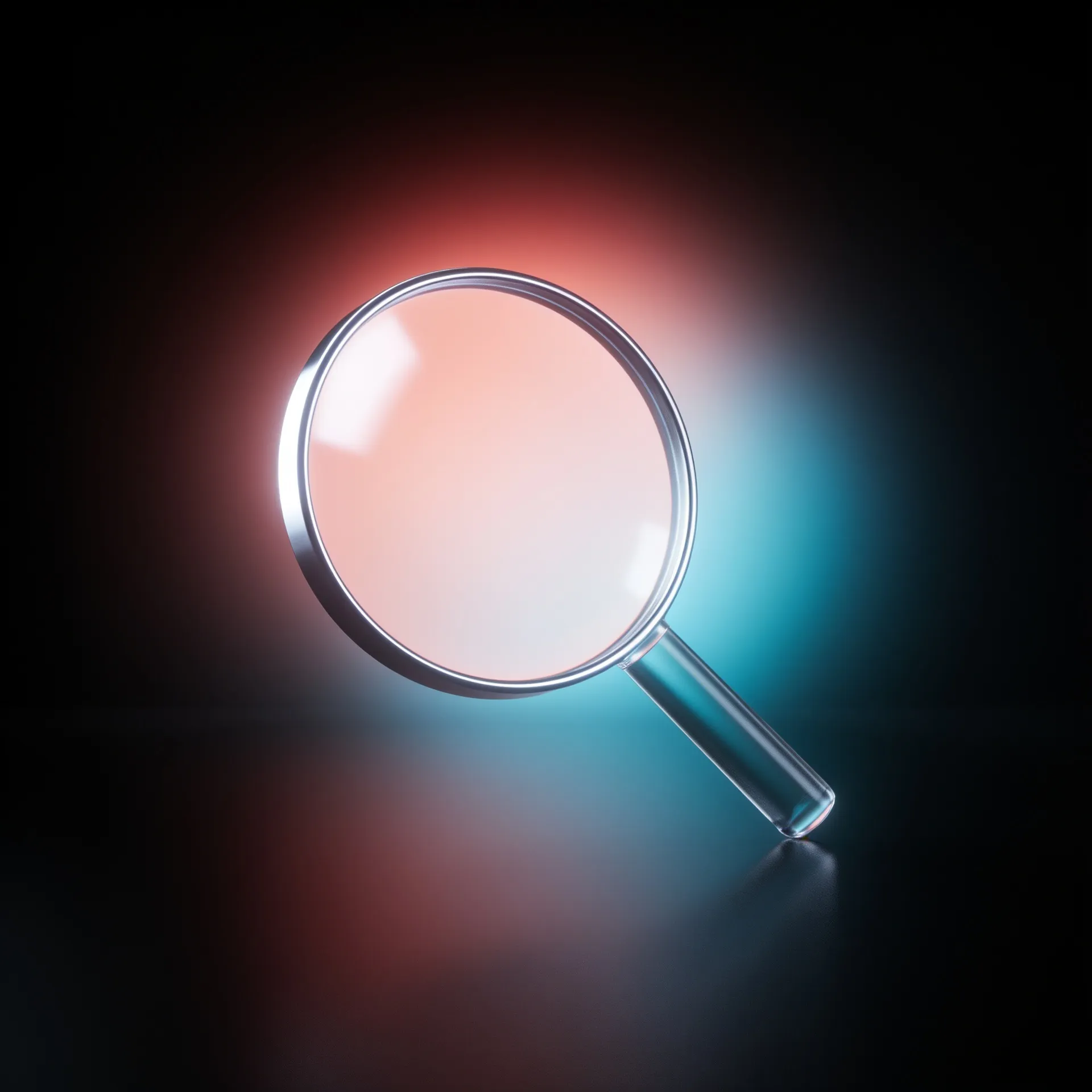 Glass magnifying glass icon representing SEO services and search engine optimization from an SEO agency in London