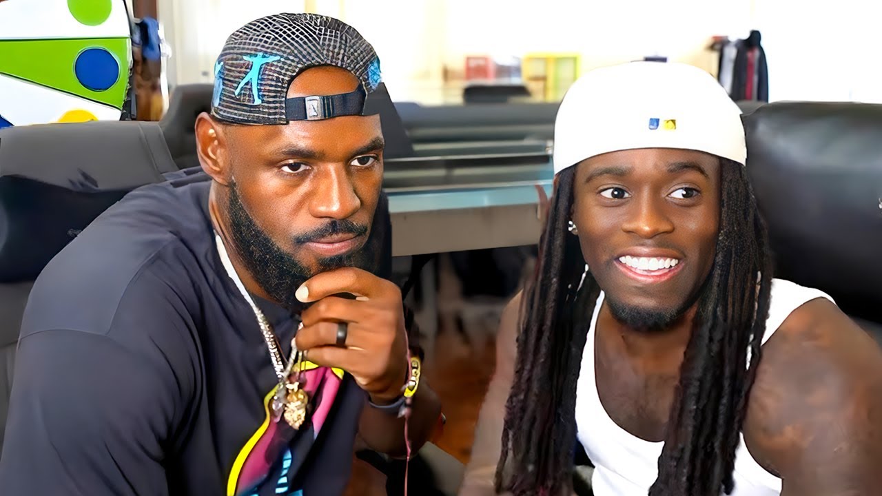LeBron James Cuts Kai Cenat's Locs Off After He Hits 1 Million Twitch Subs