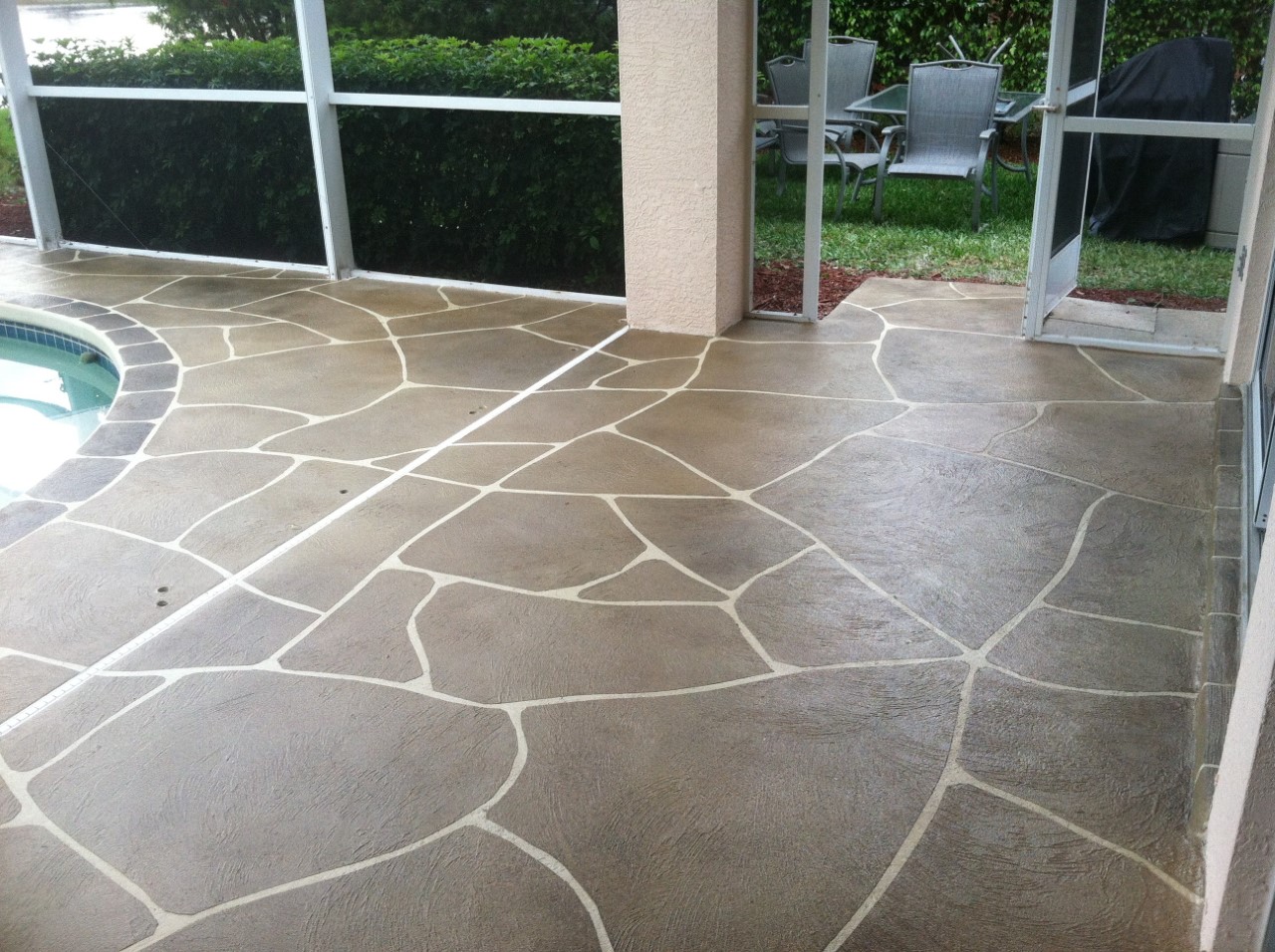 Pool Deck Concrete Coatings In Cape Coral