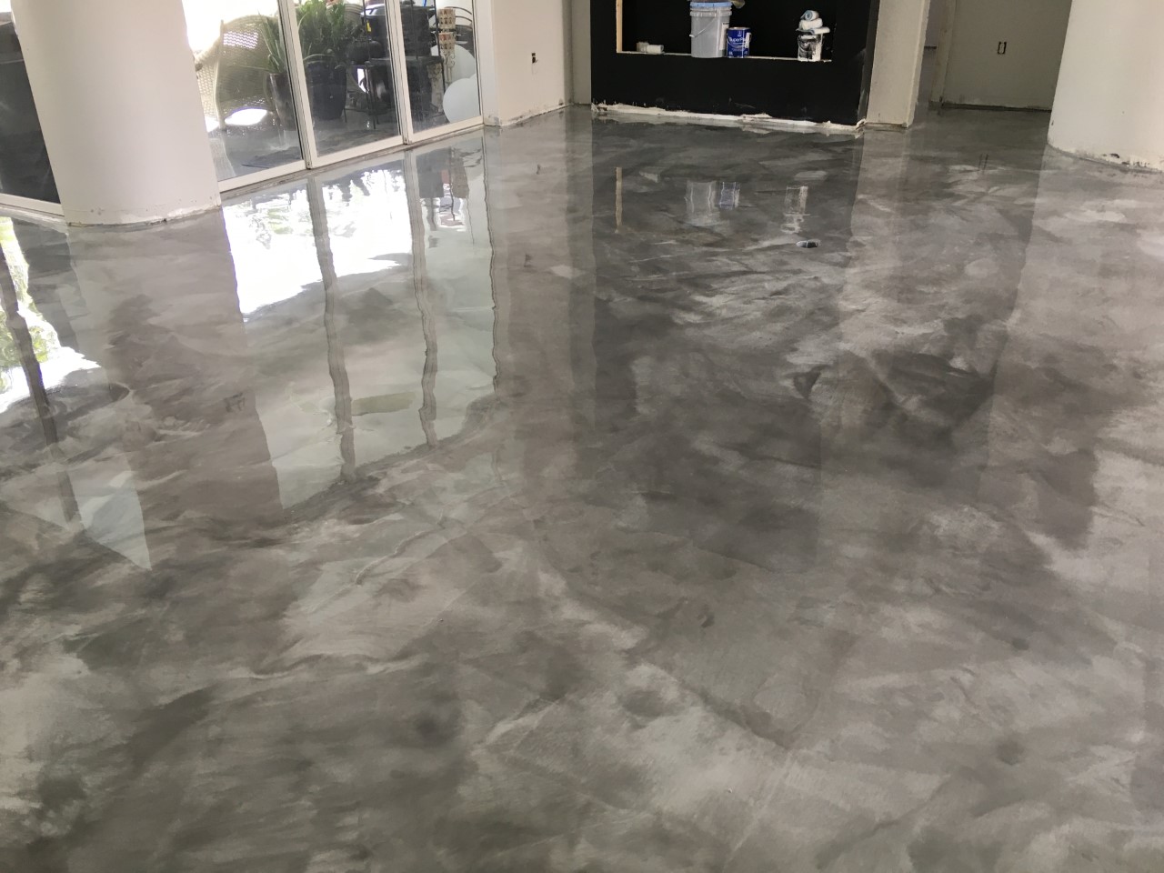 Epoxy Metallic Flooring In Cape Coral Florida