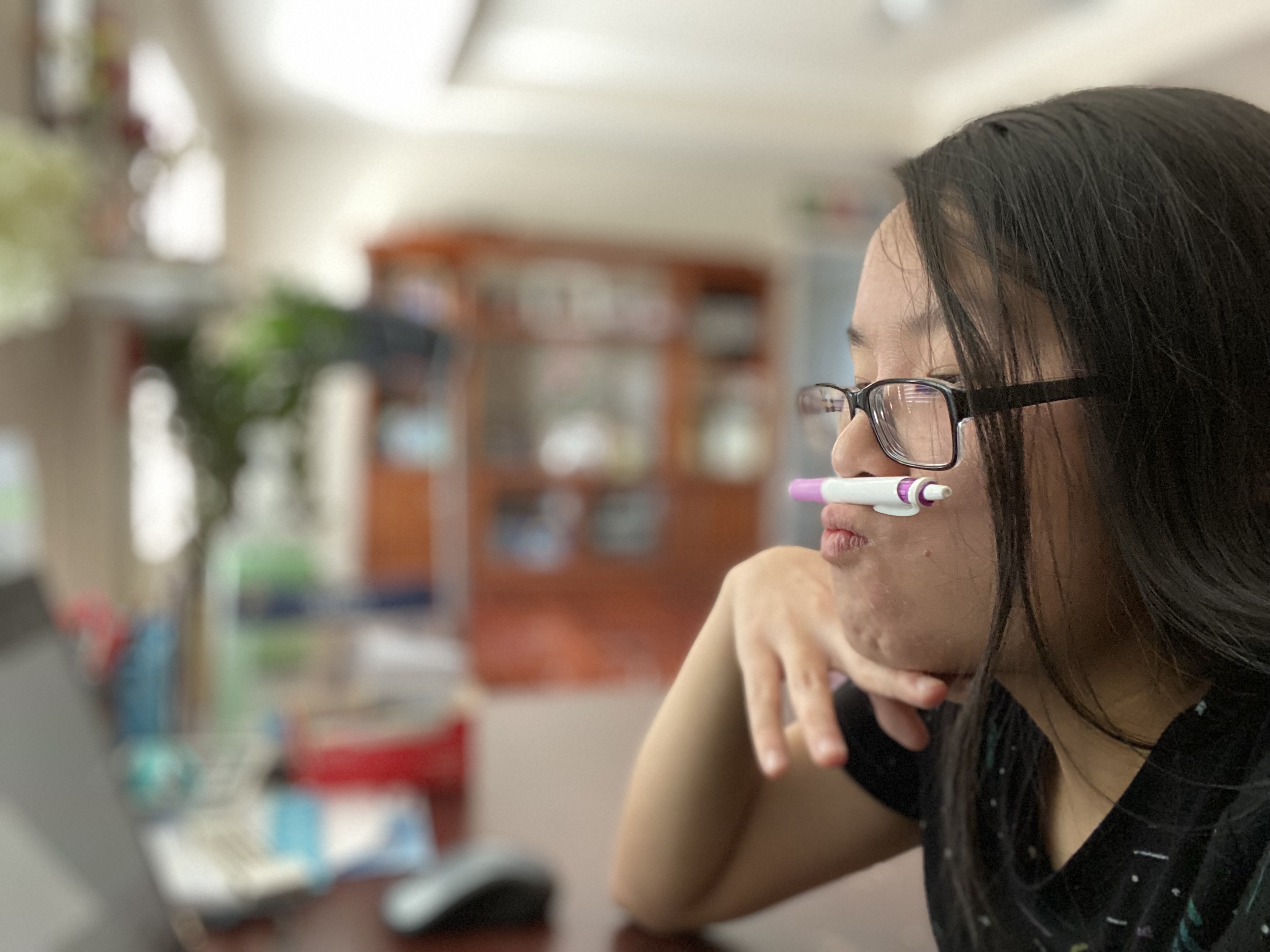 A silly photo of Rachel Pham.