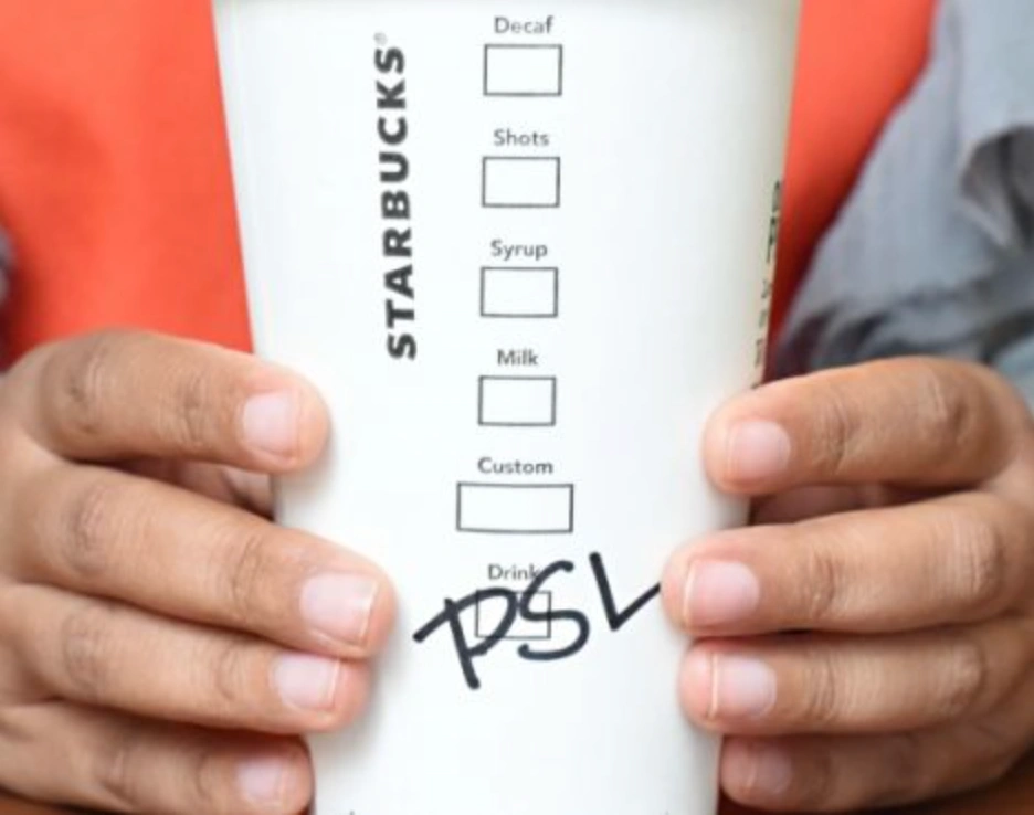 Starbucks advertisement