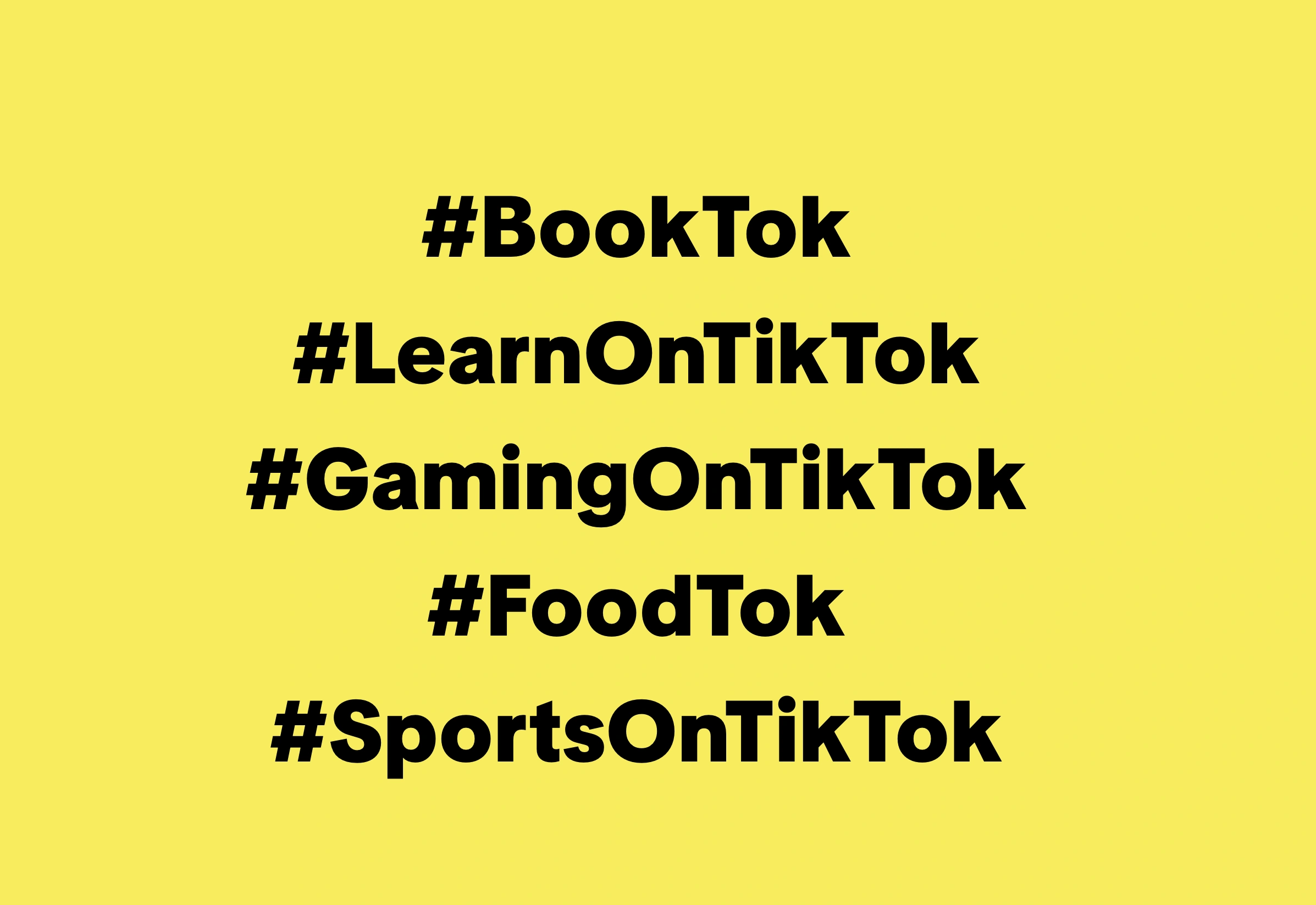 TikTok niches