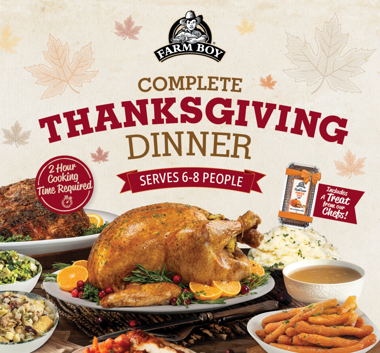 Farm Boy — Thanksgiving Family Dinners