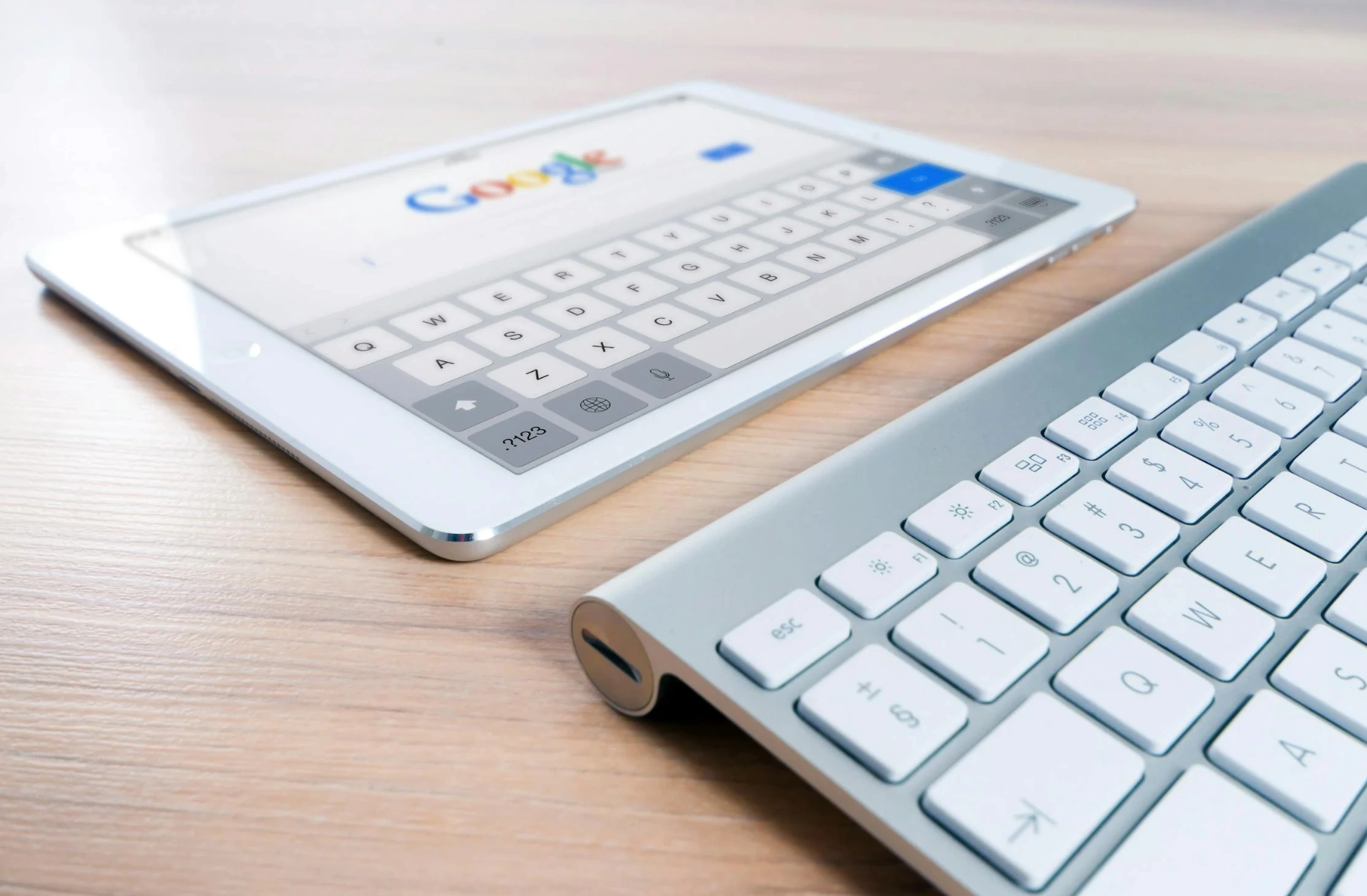 Google Search page
