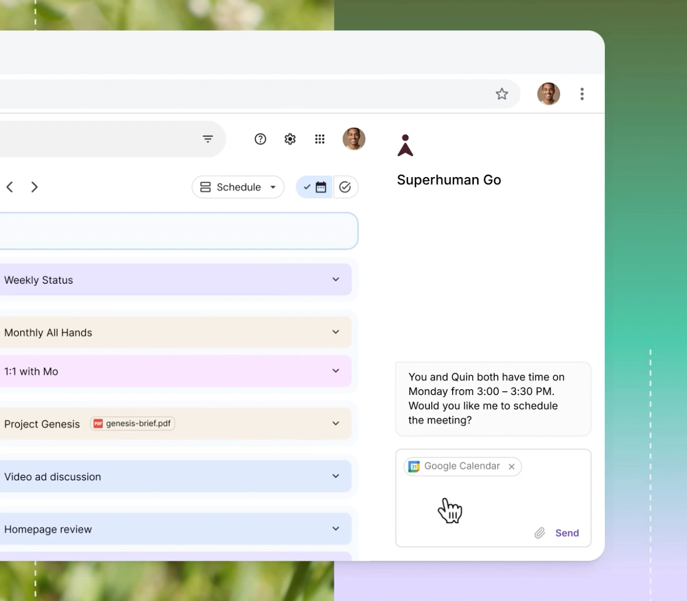 Grammarly rebrand to Superhuman features