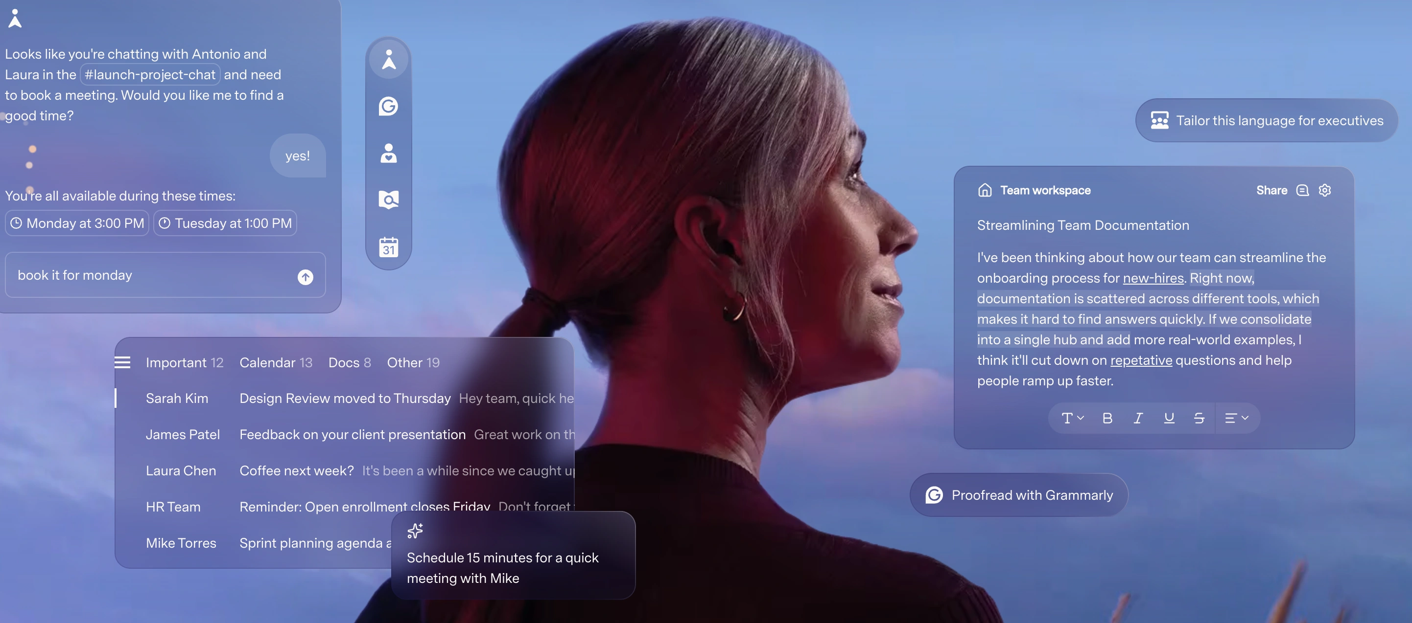 Grammarly rebrand to Superhuman