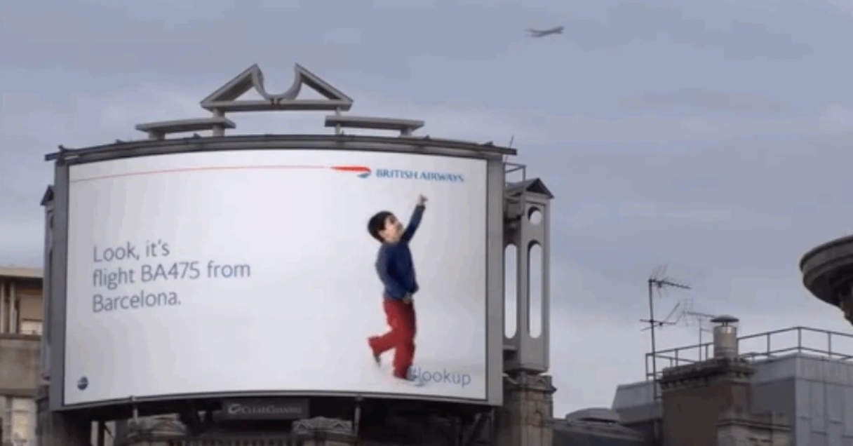 British Airways “Look Up”