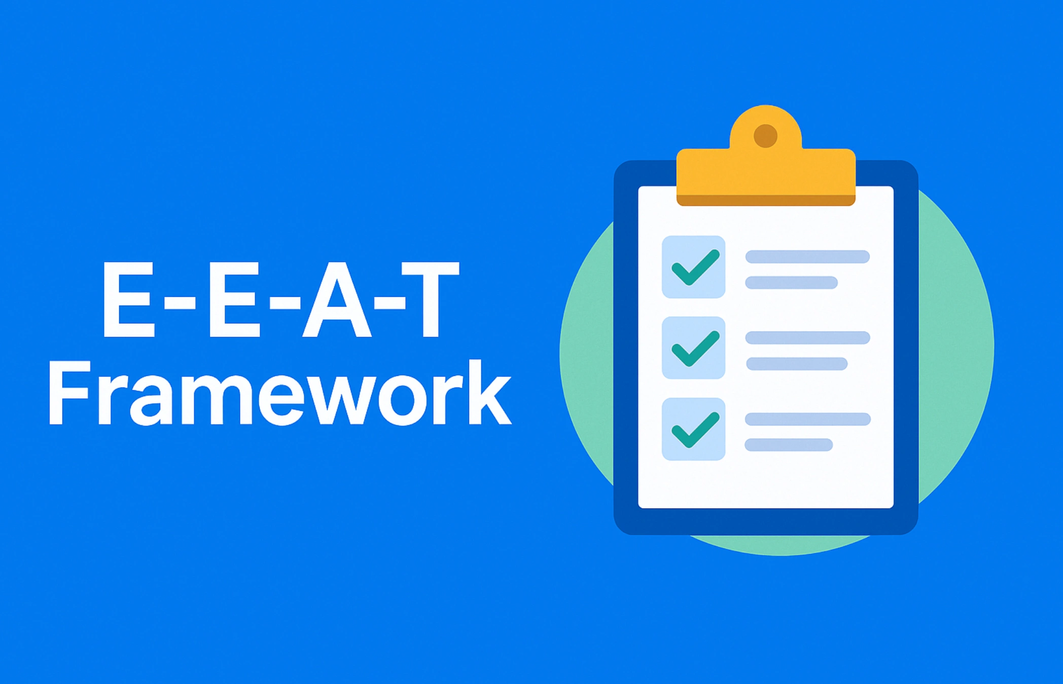 E-E-A-T framework