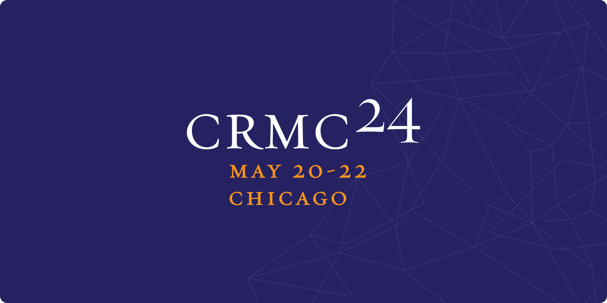 CRMC 2024's Website: Powered by Brand Vision Marketing.