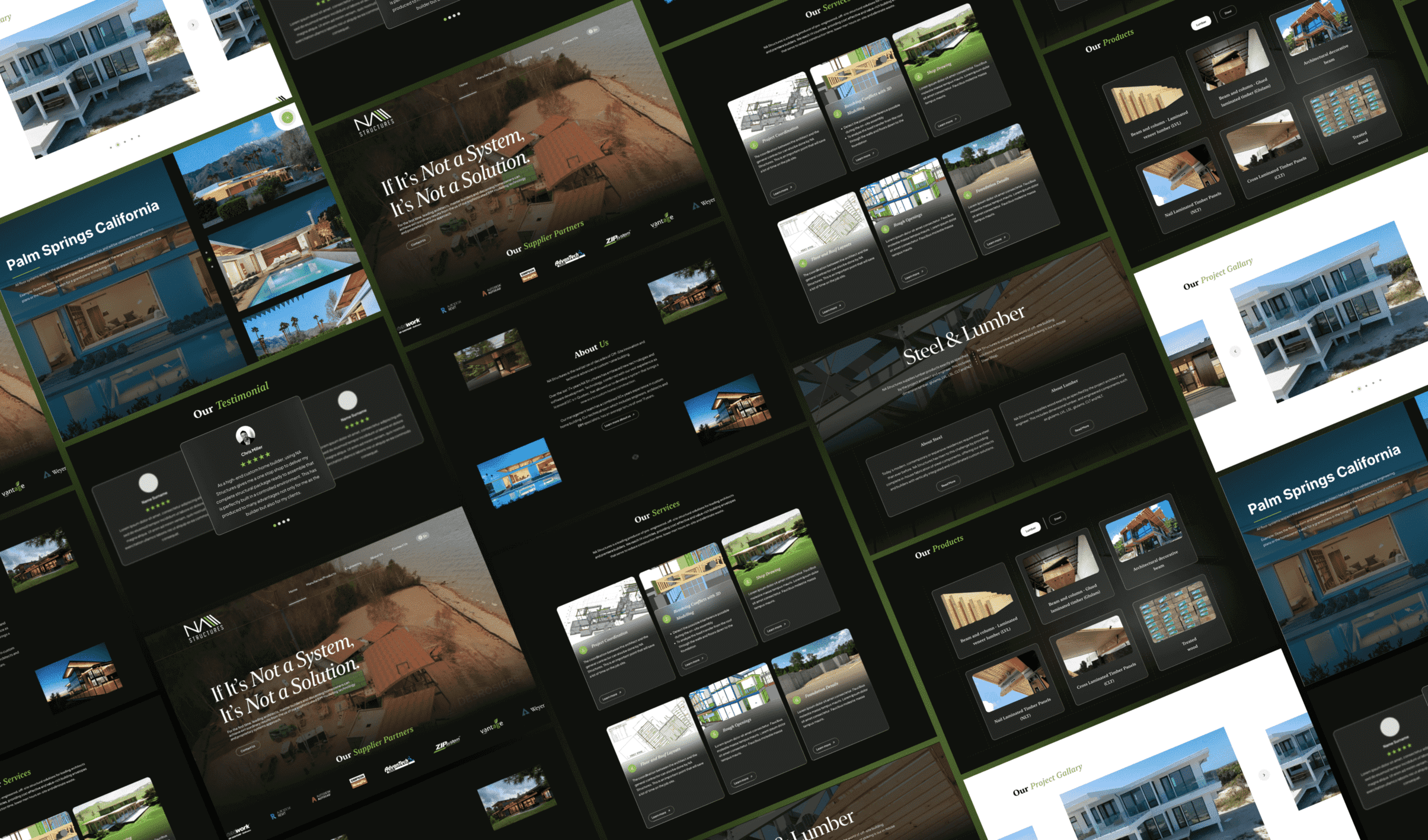 Brand Vision's Impressive NA Structures Website