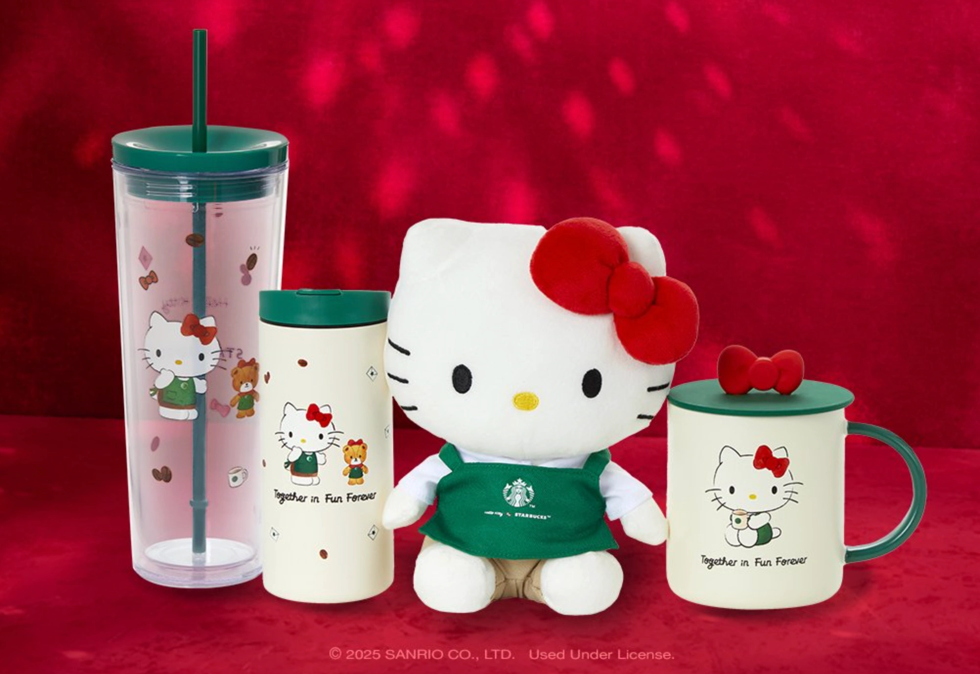 Starbucks Hello Kitty Merch