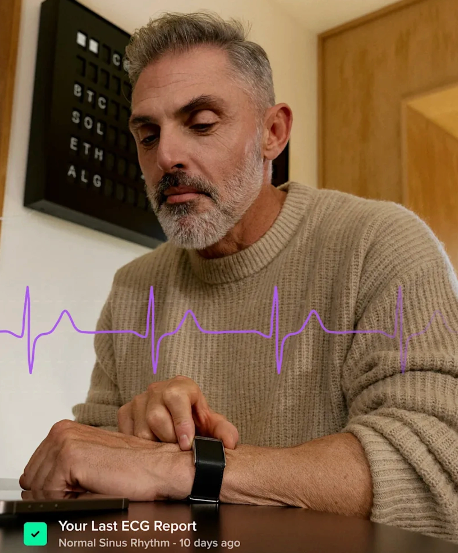 Whoop’s ECG report