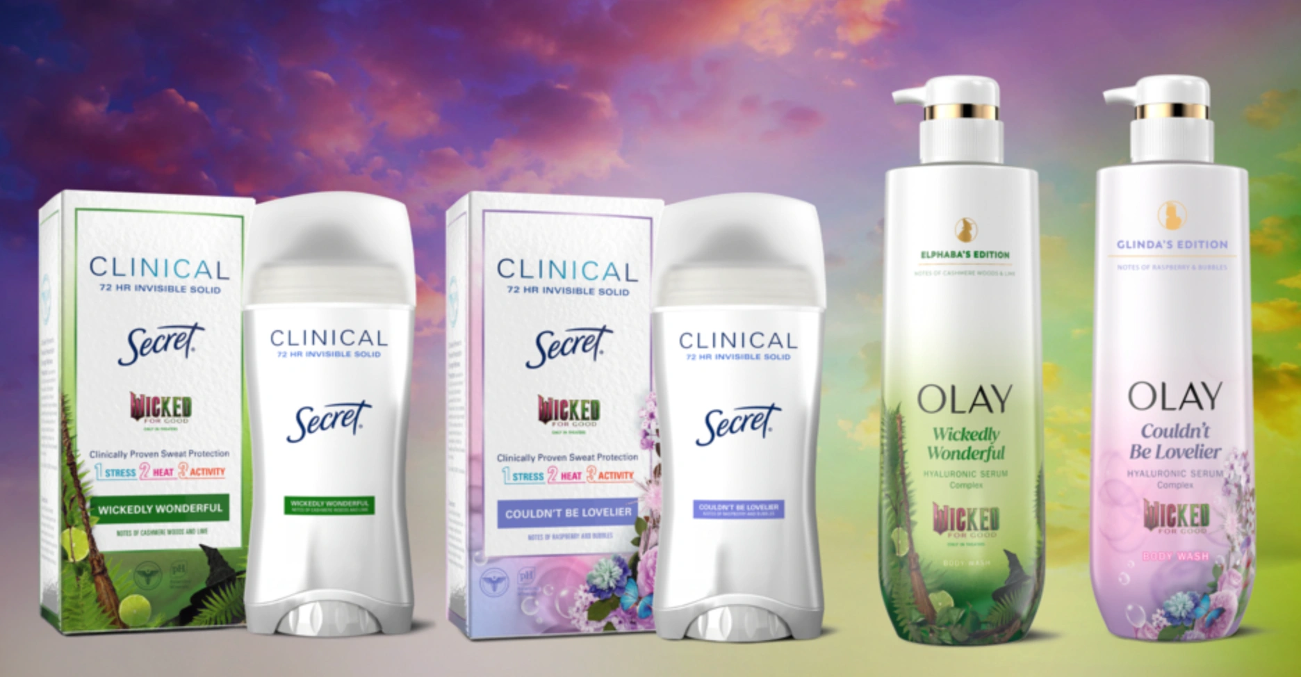 Olay Body & Secret X Wicked