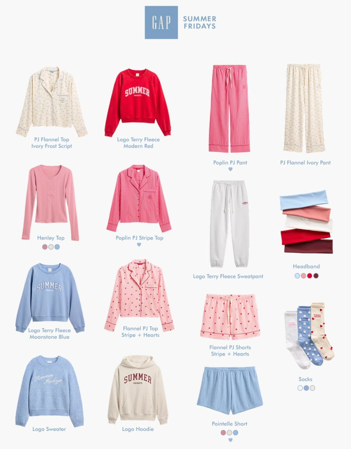 Gap and Summer Fridays collection
