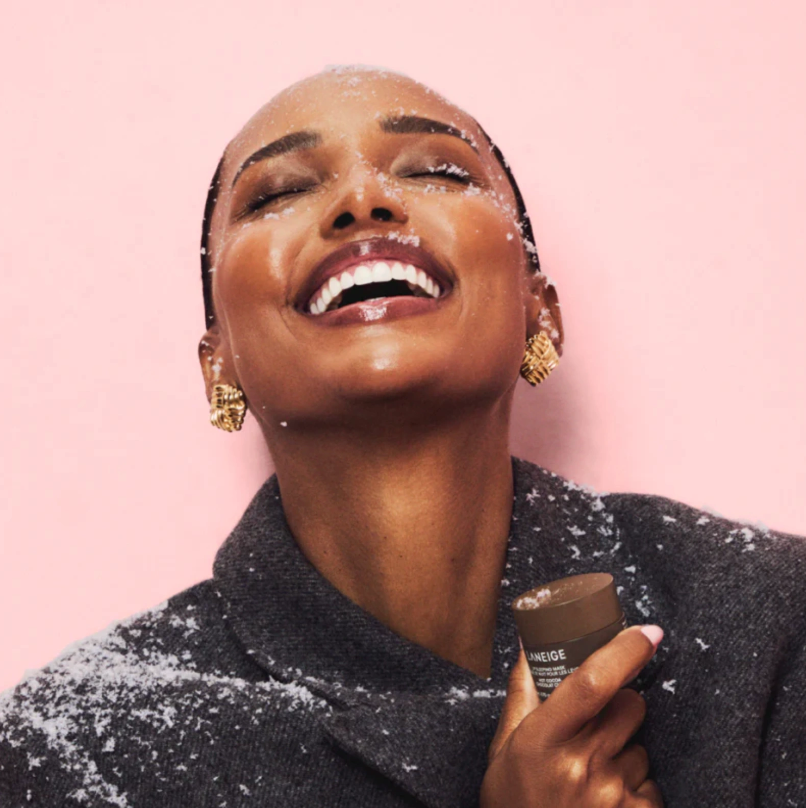 Laneige sleeping mask holiday campaign