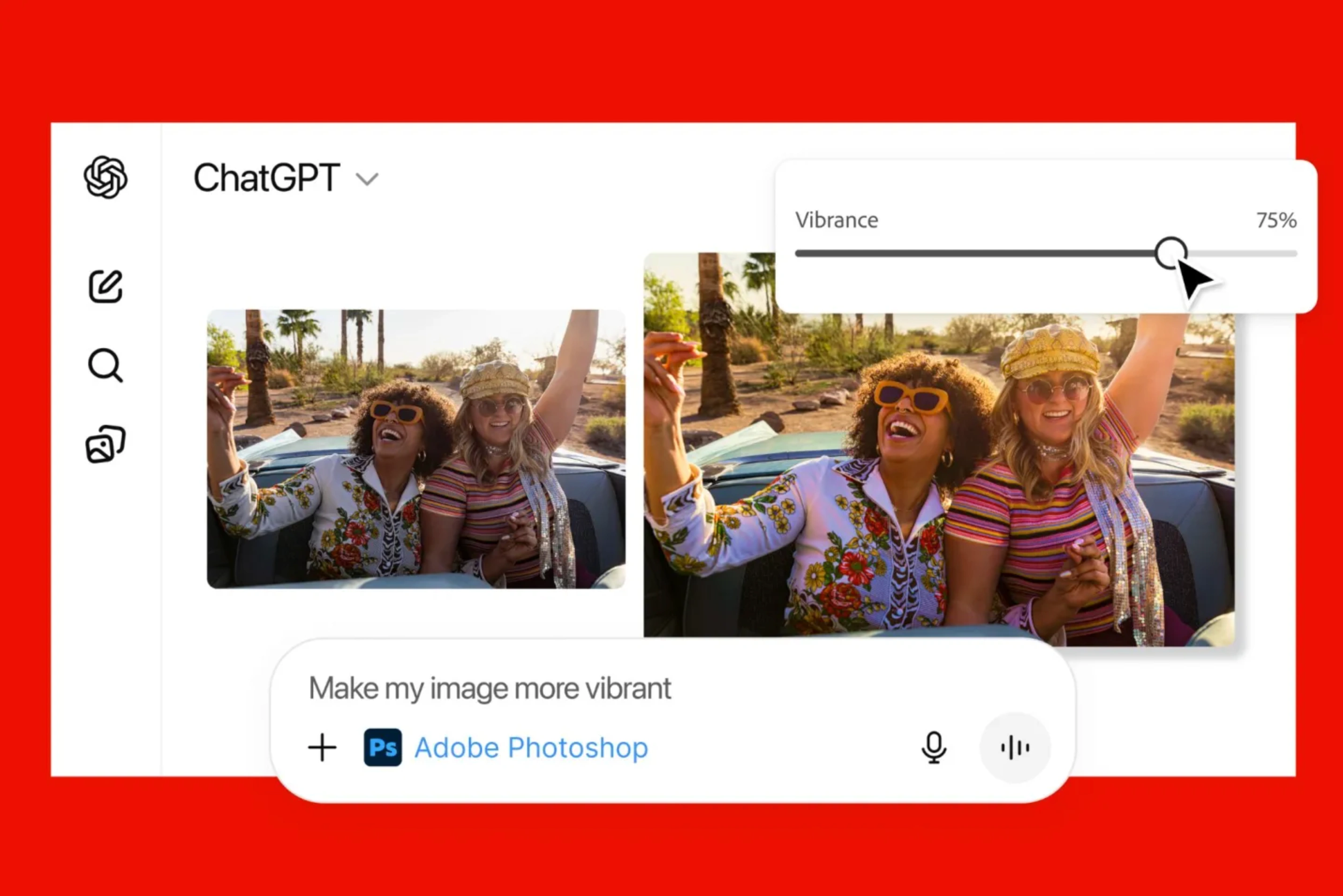 Adobe Photoshop for ChatGPT