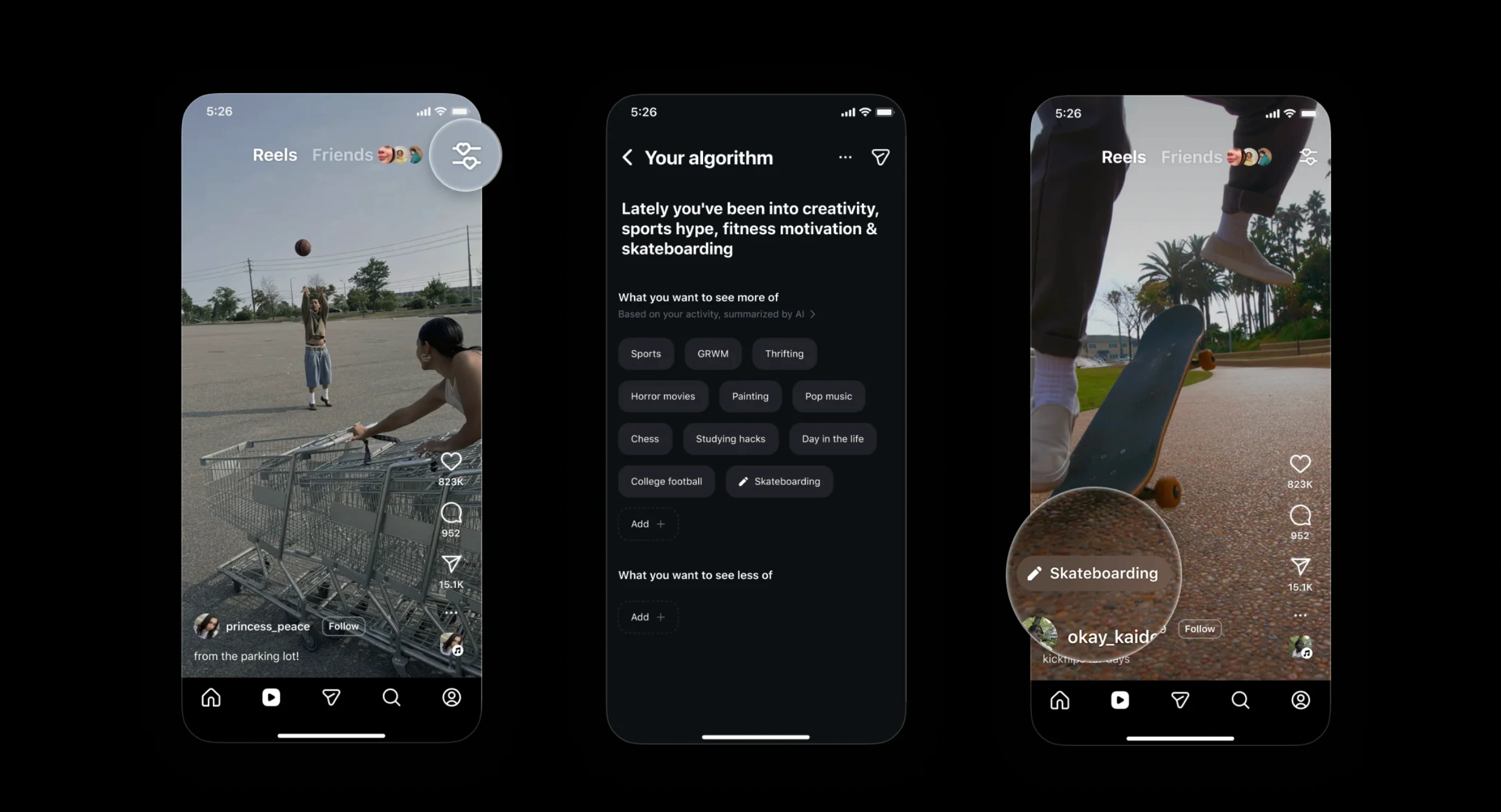 Instagram's new "Your Algorithm" feature