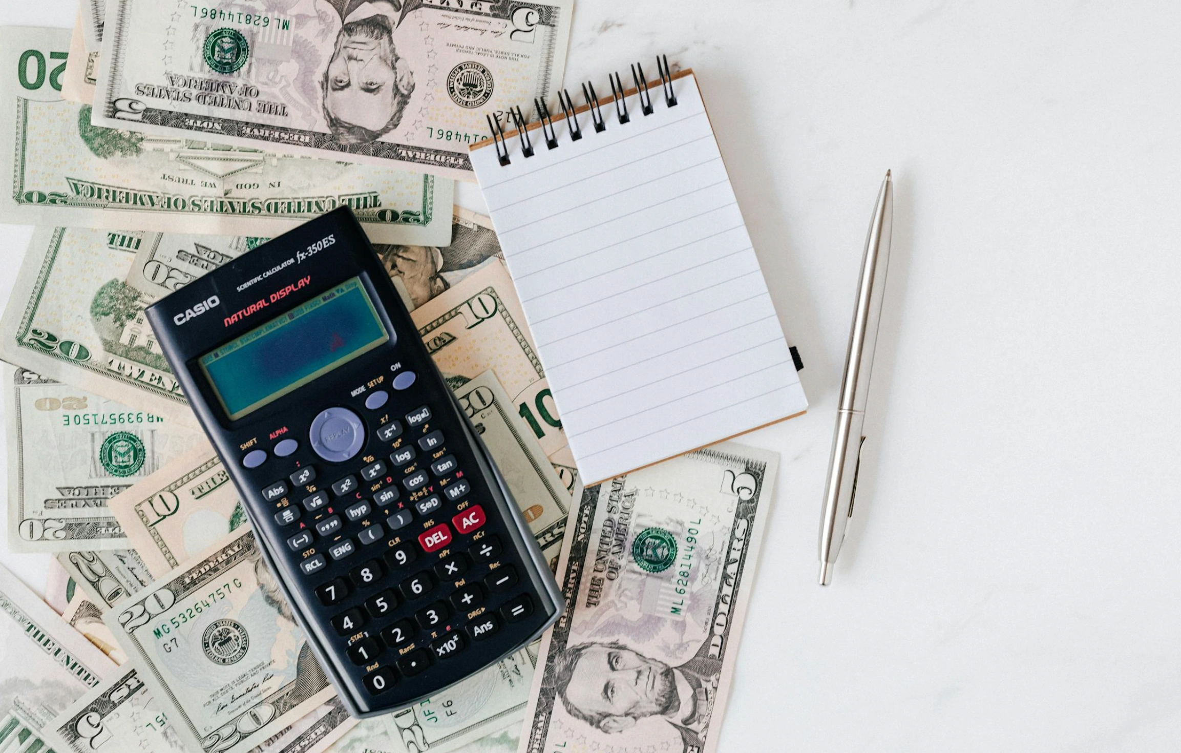 money with calculations