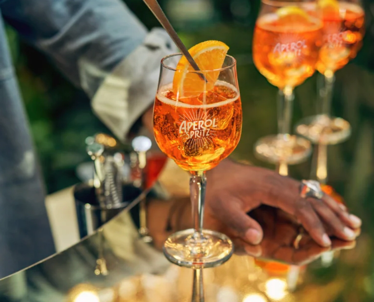 Aperol Spritz drink