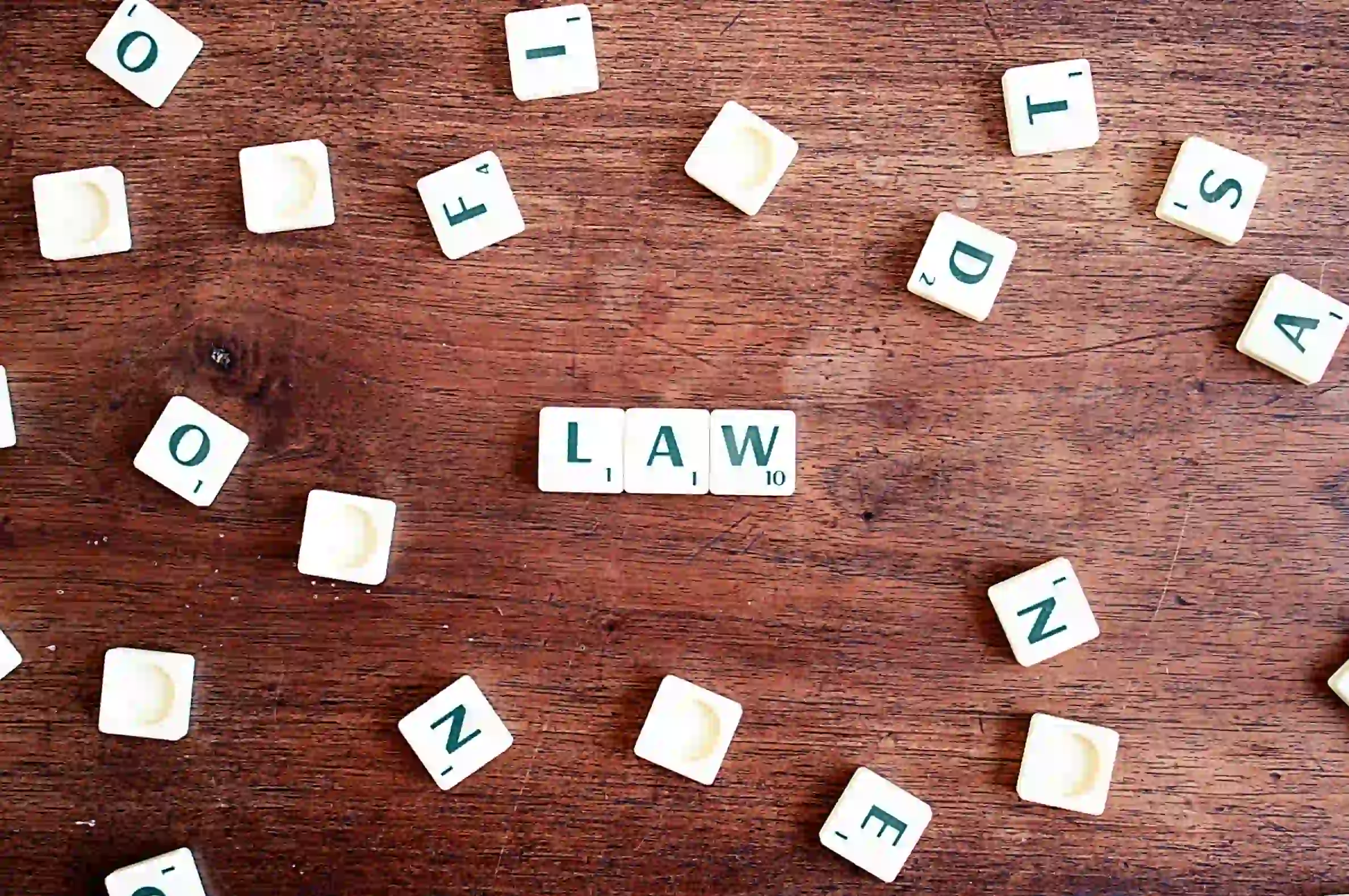 law word blocks