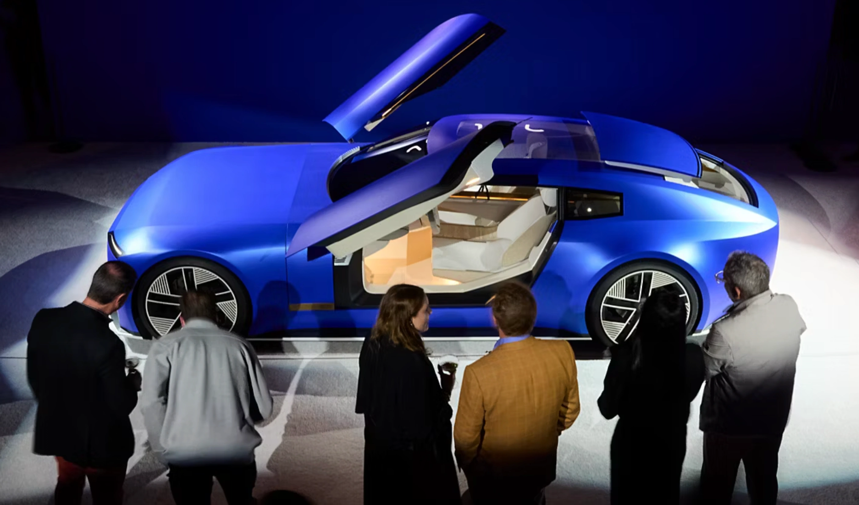 Jaguar's newest model demo