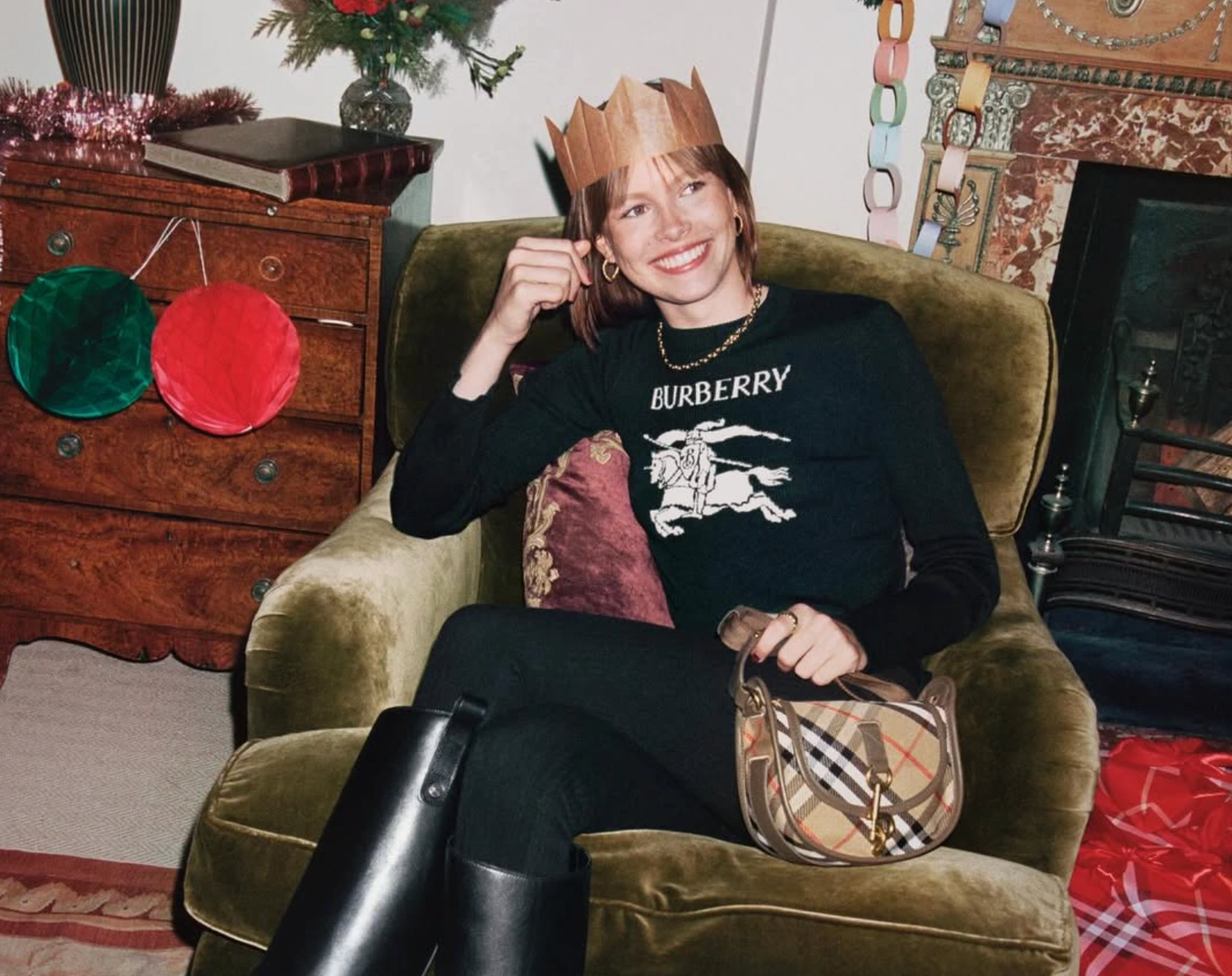 Burberry holiday shoot