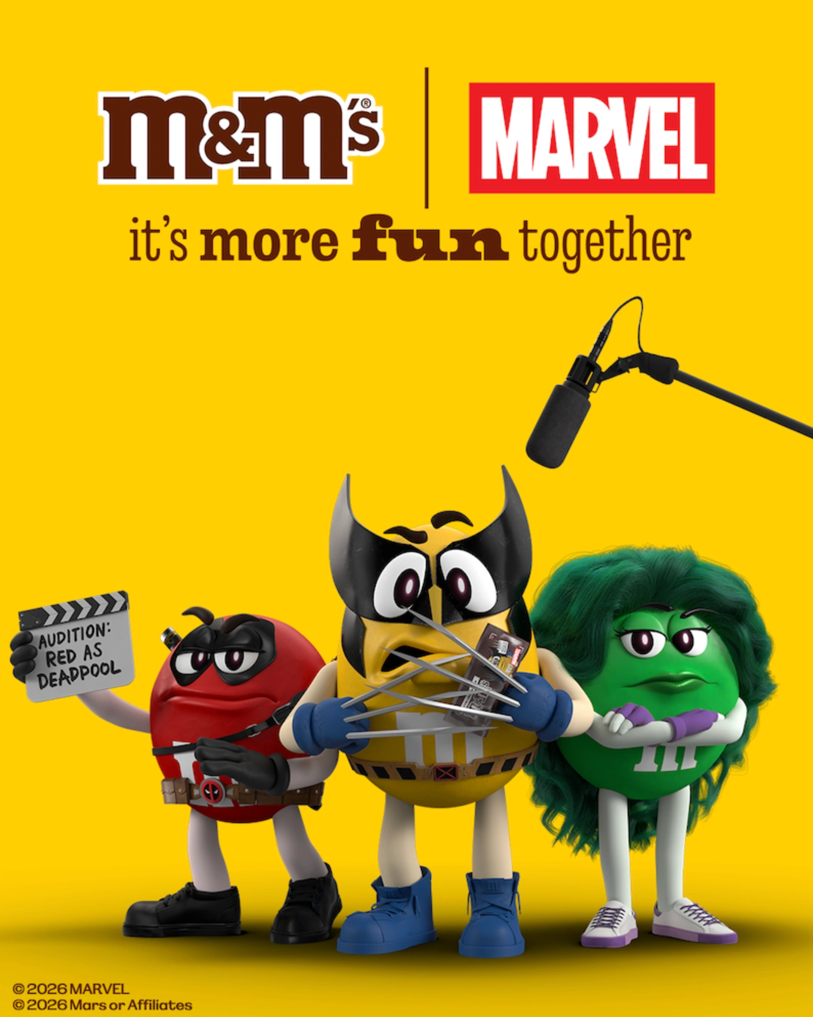 M&M’s Marvel global campaign