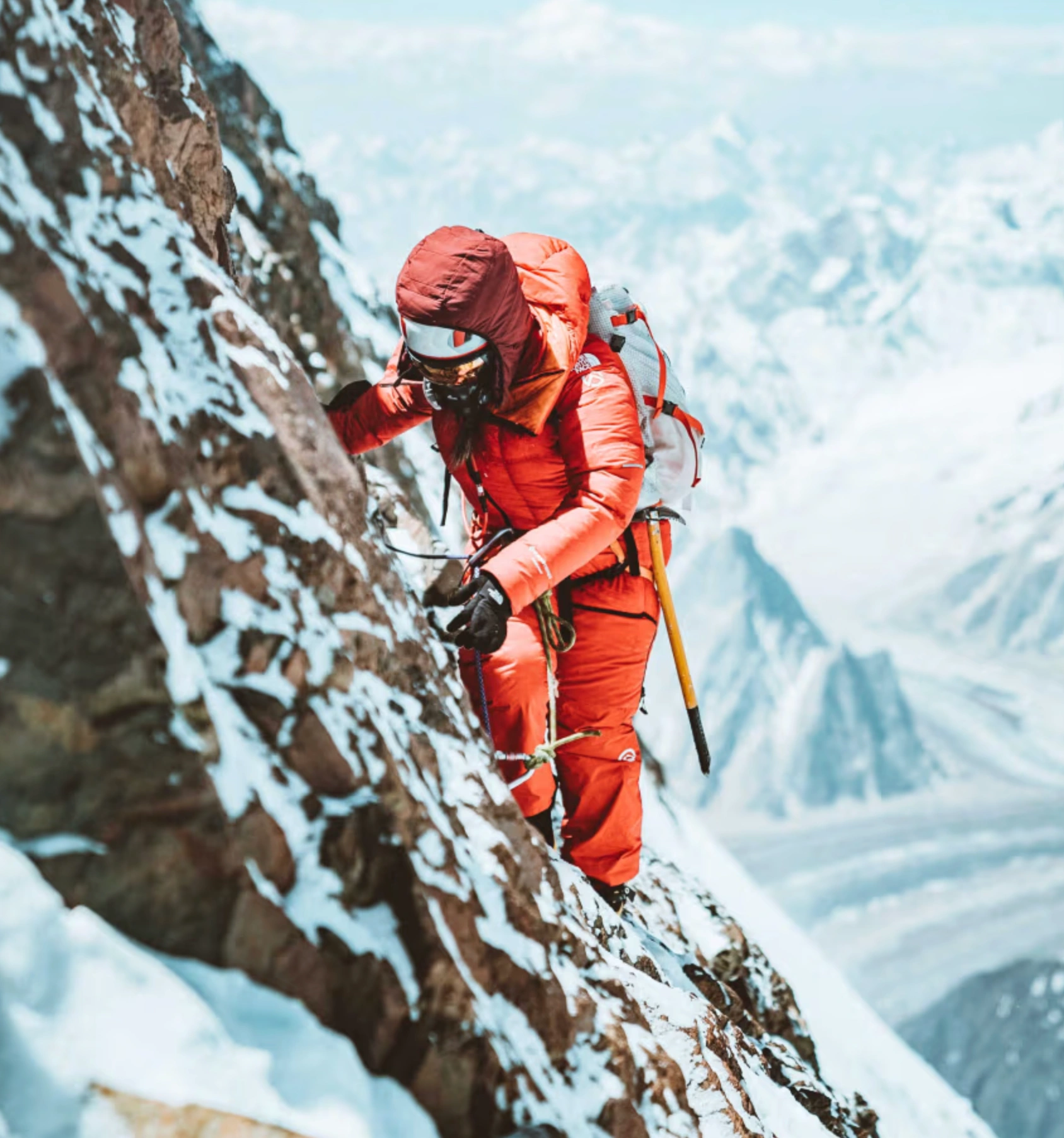 The North Face outdoors